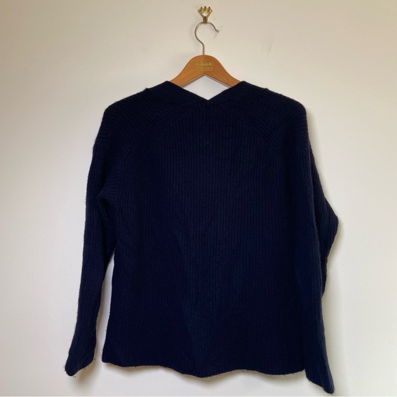 VINCE Ribbed Cardigan Cashmere - Picture 7 of 9